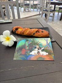 attentie bij vertrek