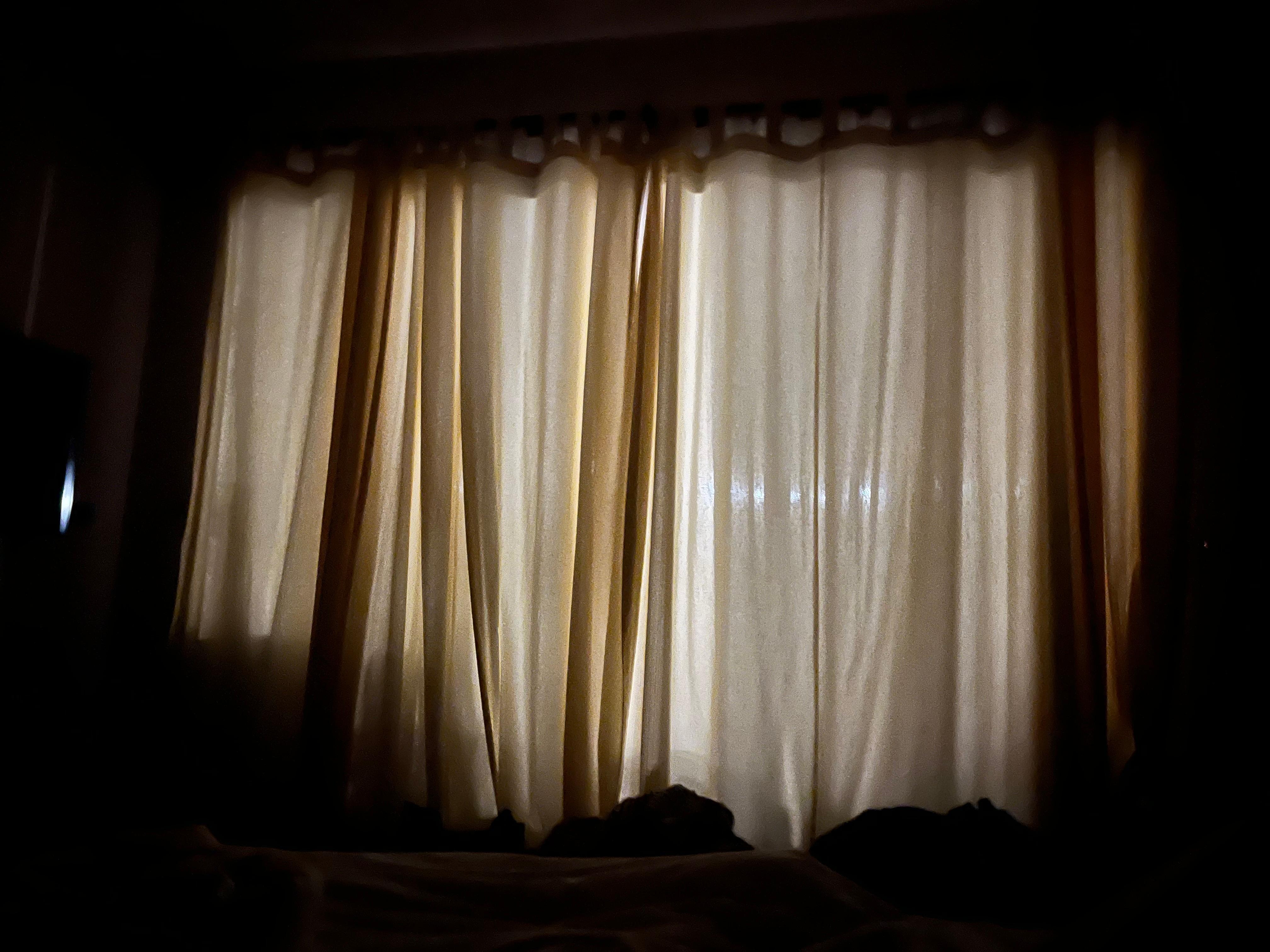 Aucune opacité, 22:30pm. Vue jardin Rdc