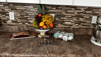 Beautiful welcome goodies!