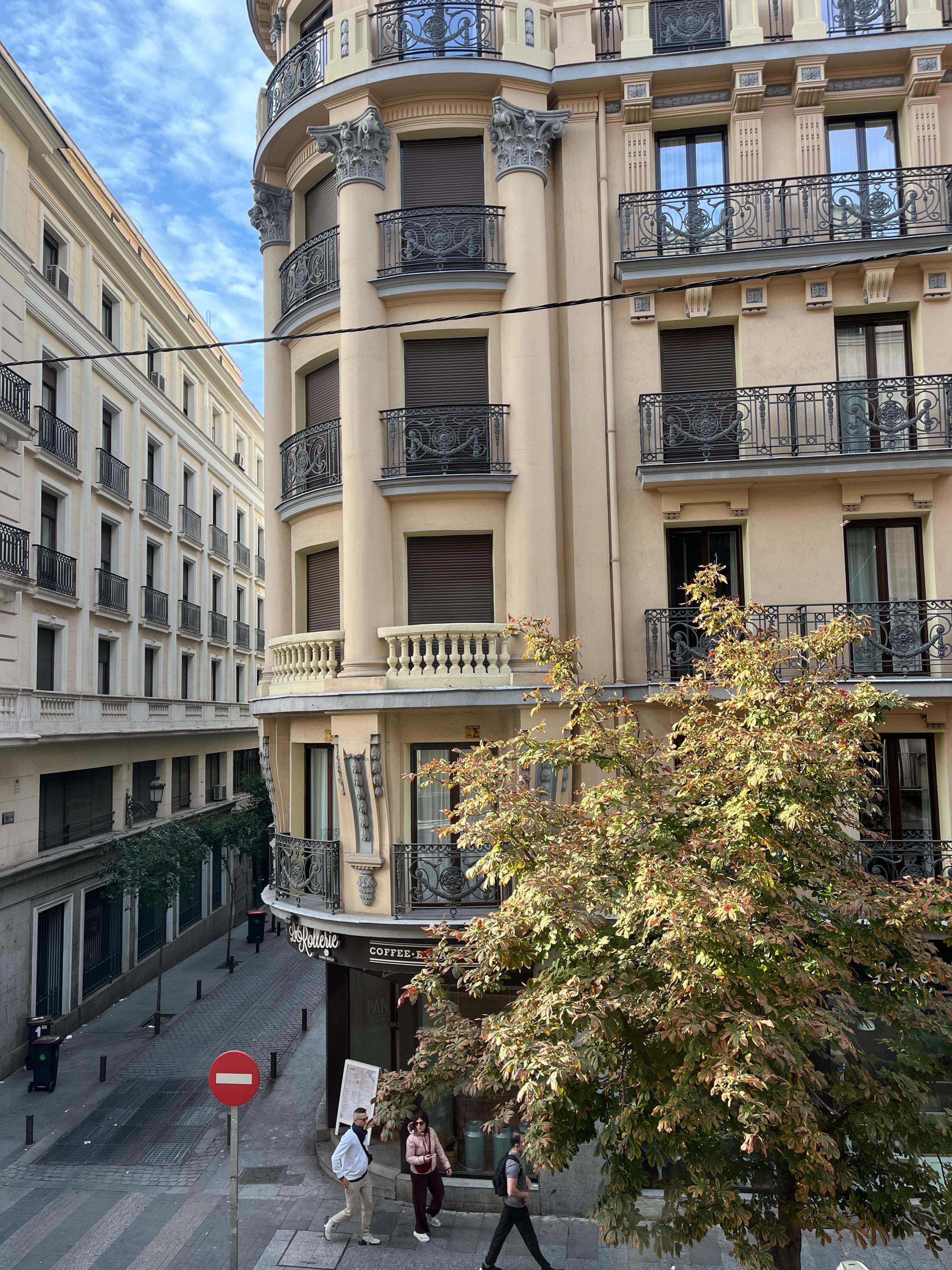 View from our balcony