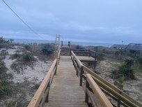 Private access and short walk to the beach