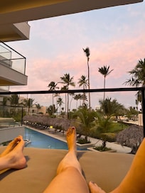 From our patio, room 6106