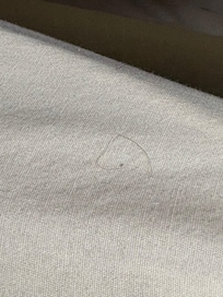 Hair on sheets