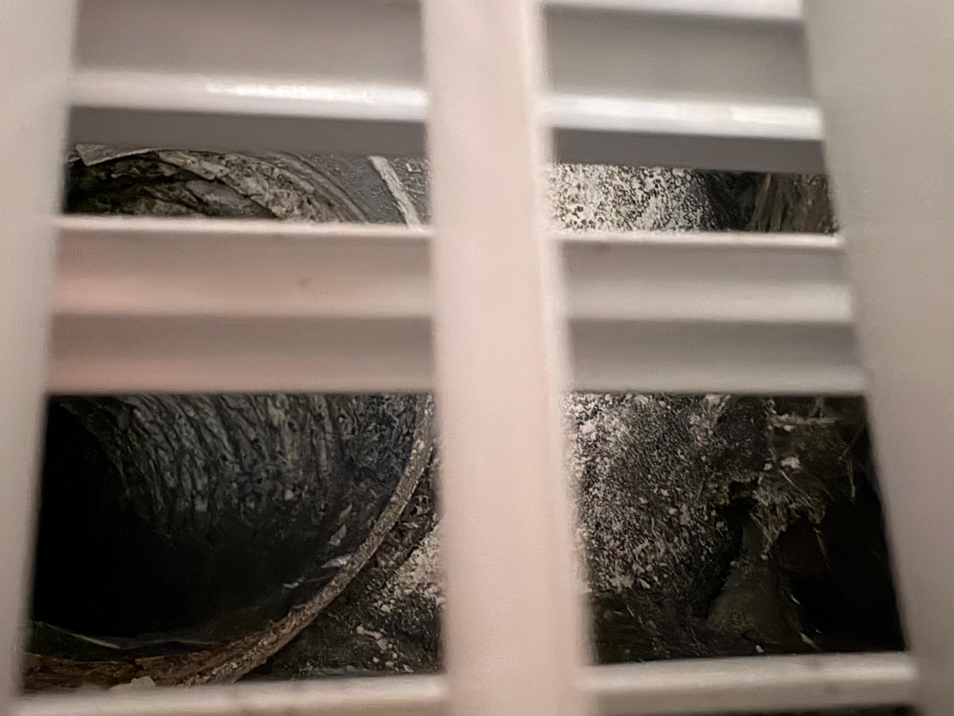 Living room air vent inside