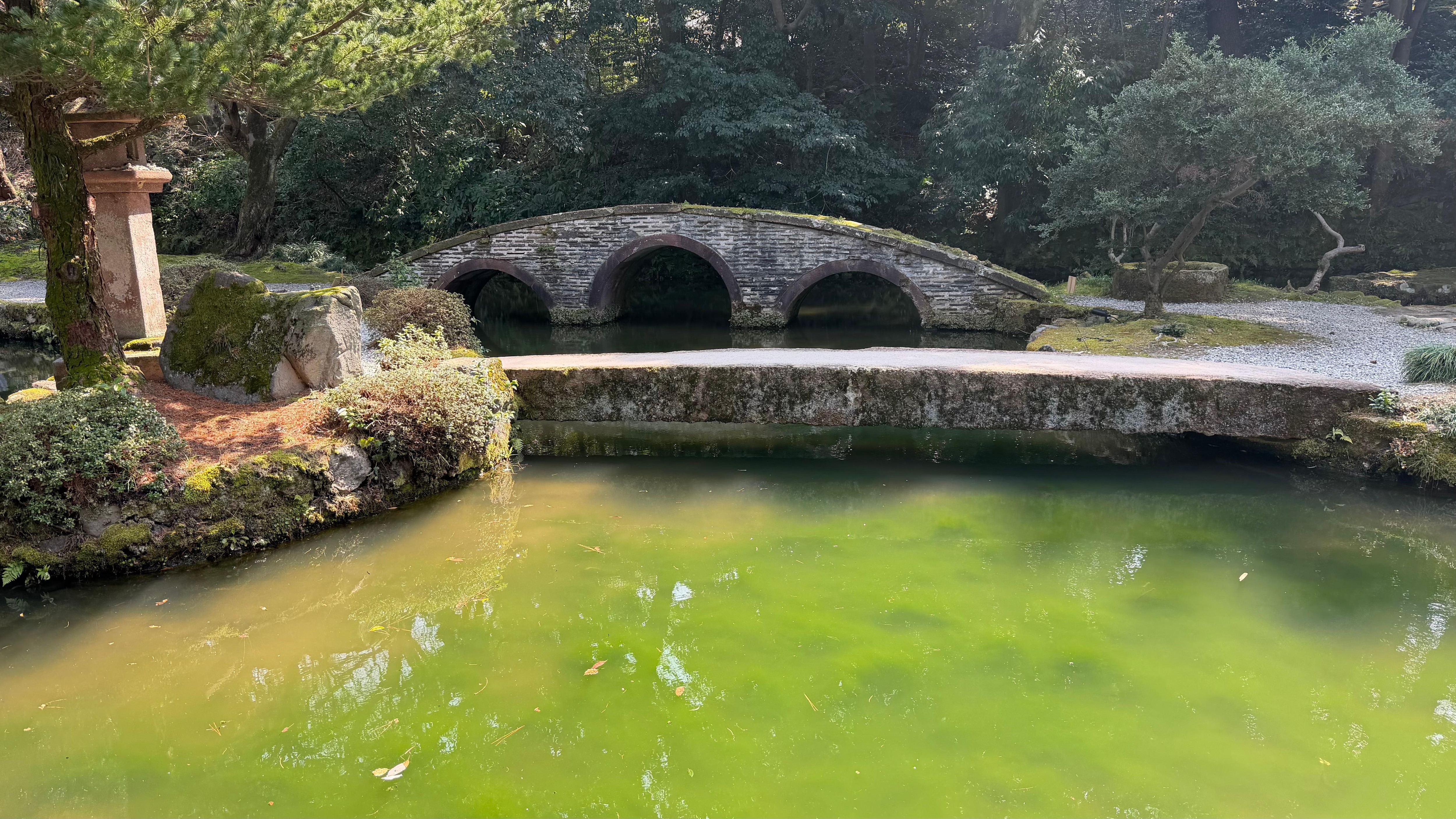 Garden at Oyama-Jinja Shrine