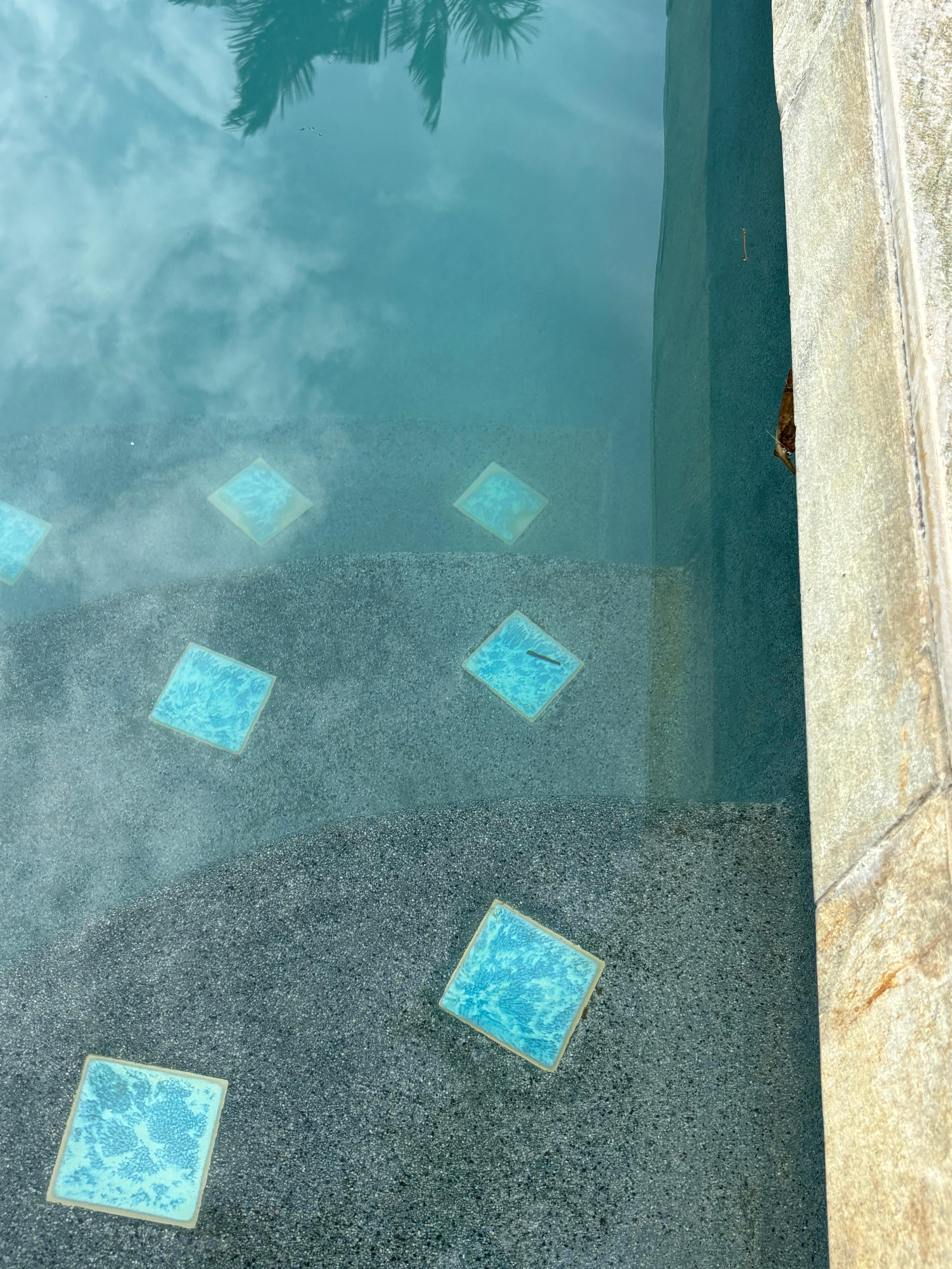 Pool after the pool company shocked it once. Waited 4 days and still green and murky