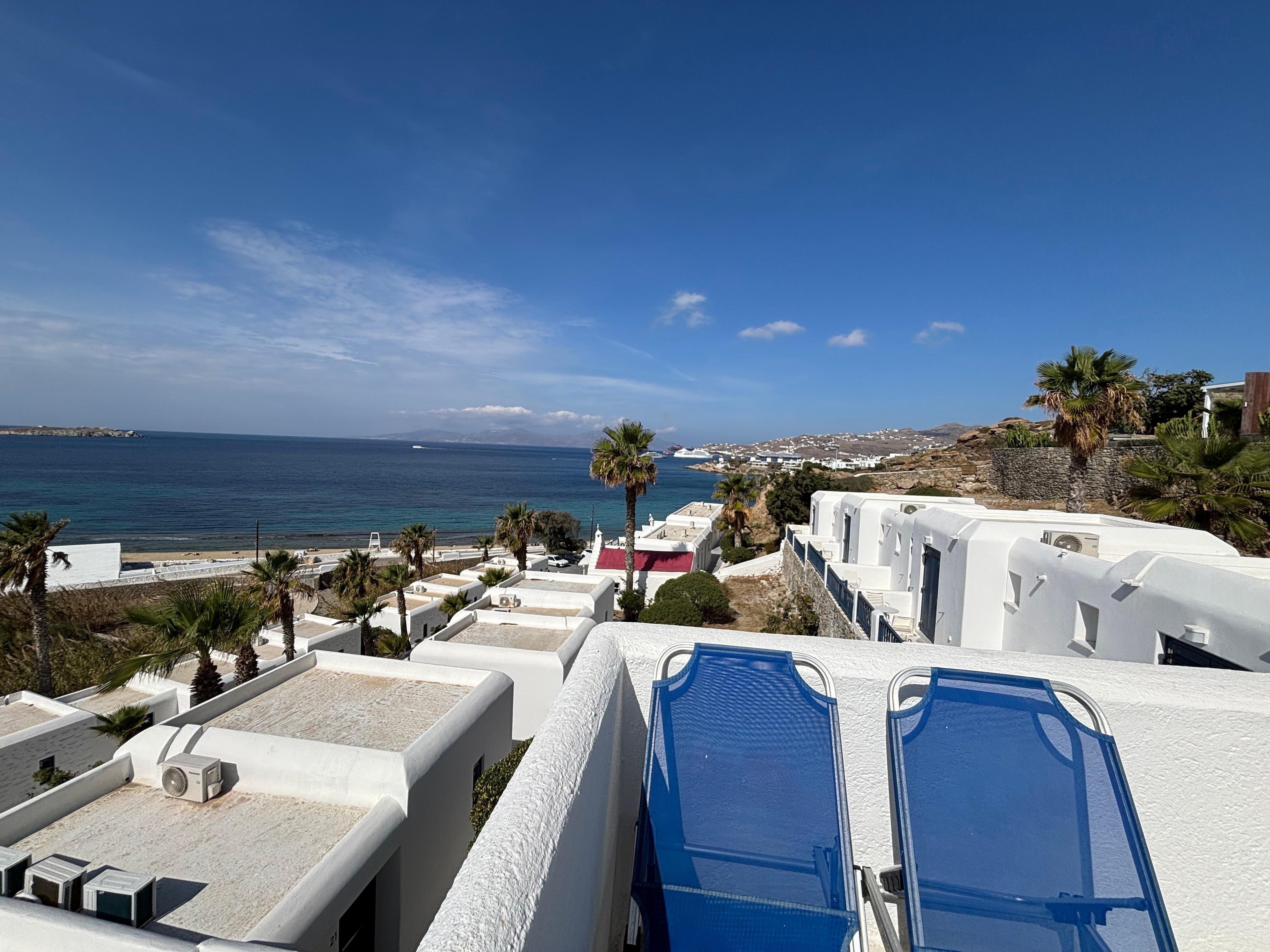 Amazing view From our balcony. Top floor. 
No elevators. 