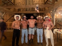 Western night in the dance hall