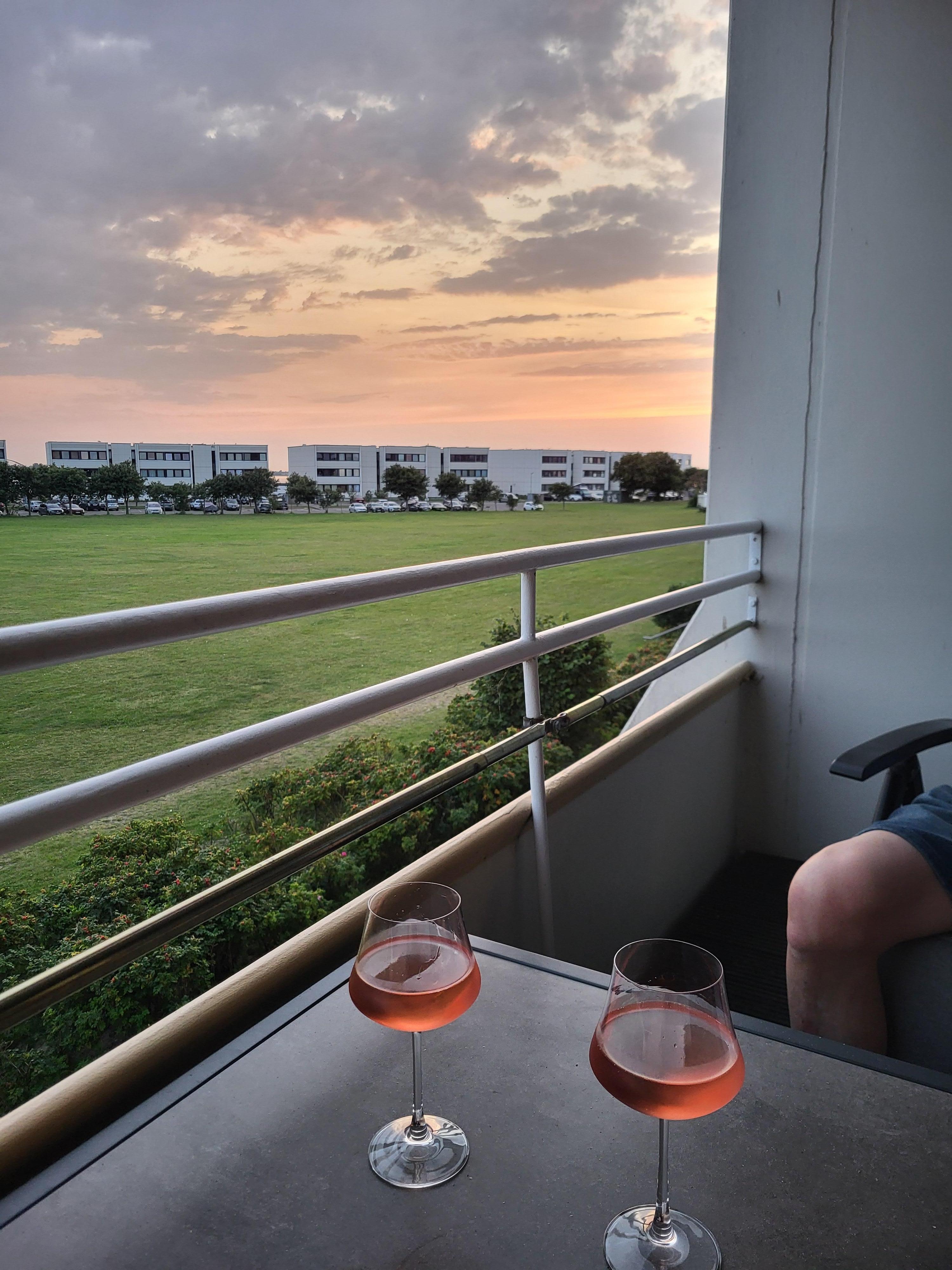 Die Abende auf den Balkon waren einfach nur schön 
