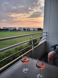 Die Abende auf den Balkon waren einfach nur schön