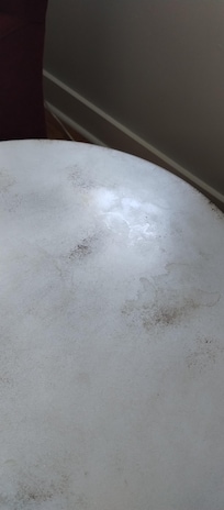 Dirty side table