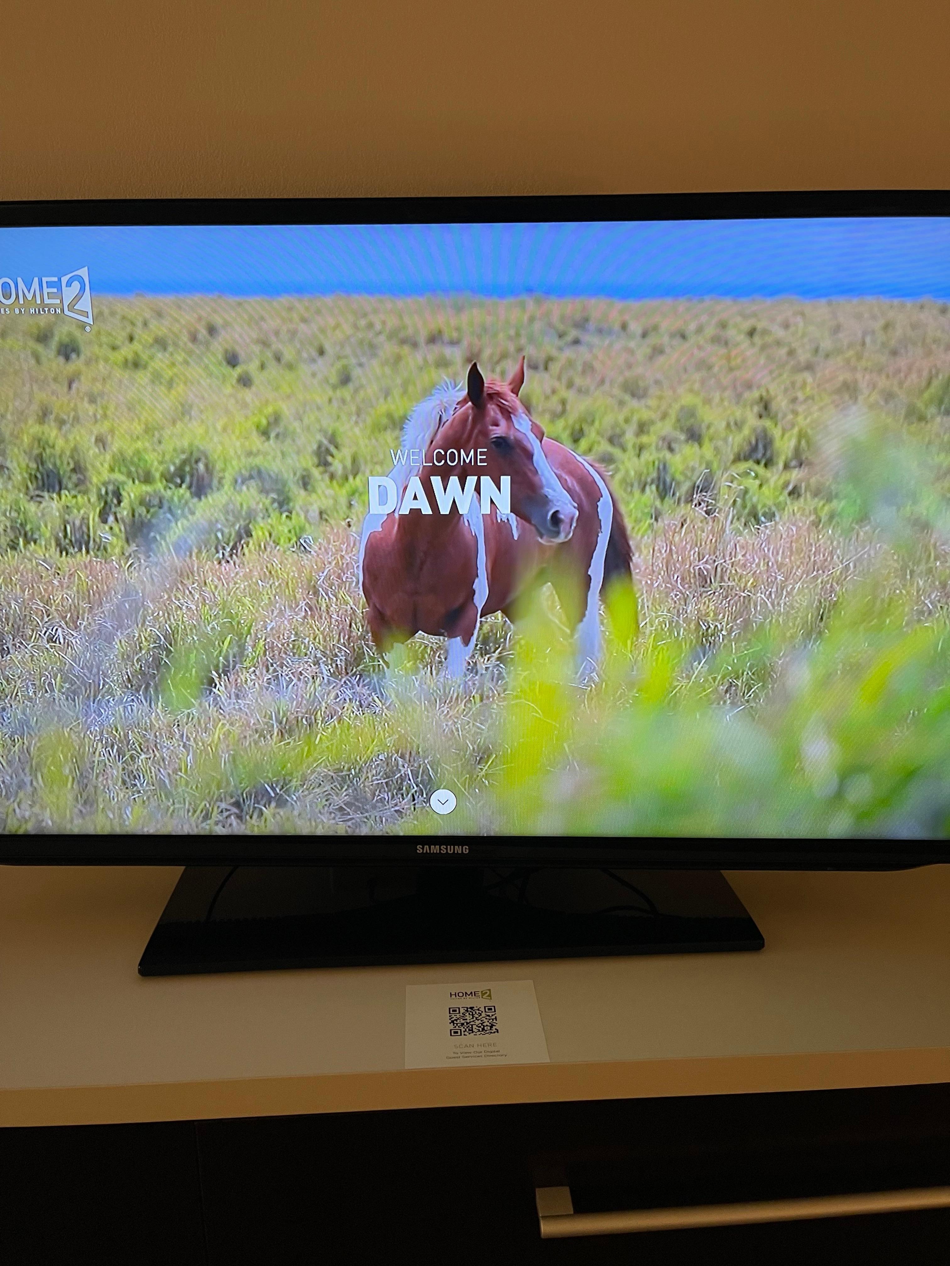 This was a nice personal touch :) 