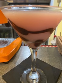 Strawberry martini