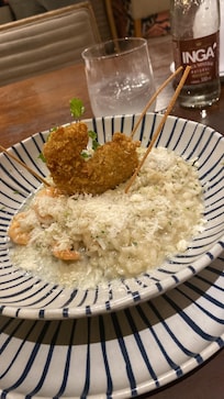 Risoto de camarão com limão siciliano
107,00