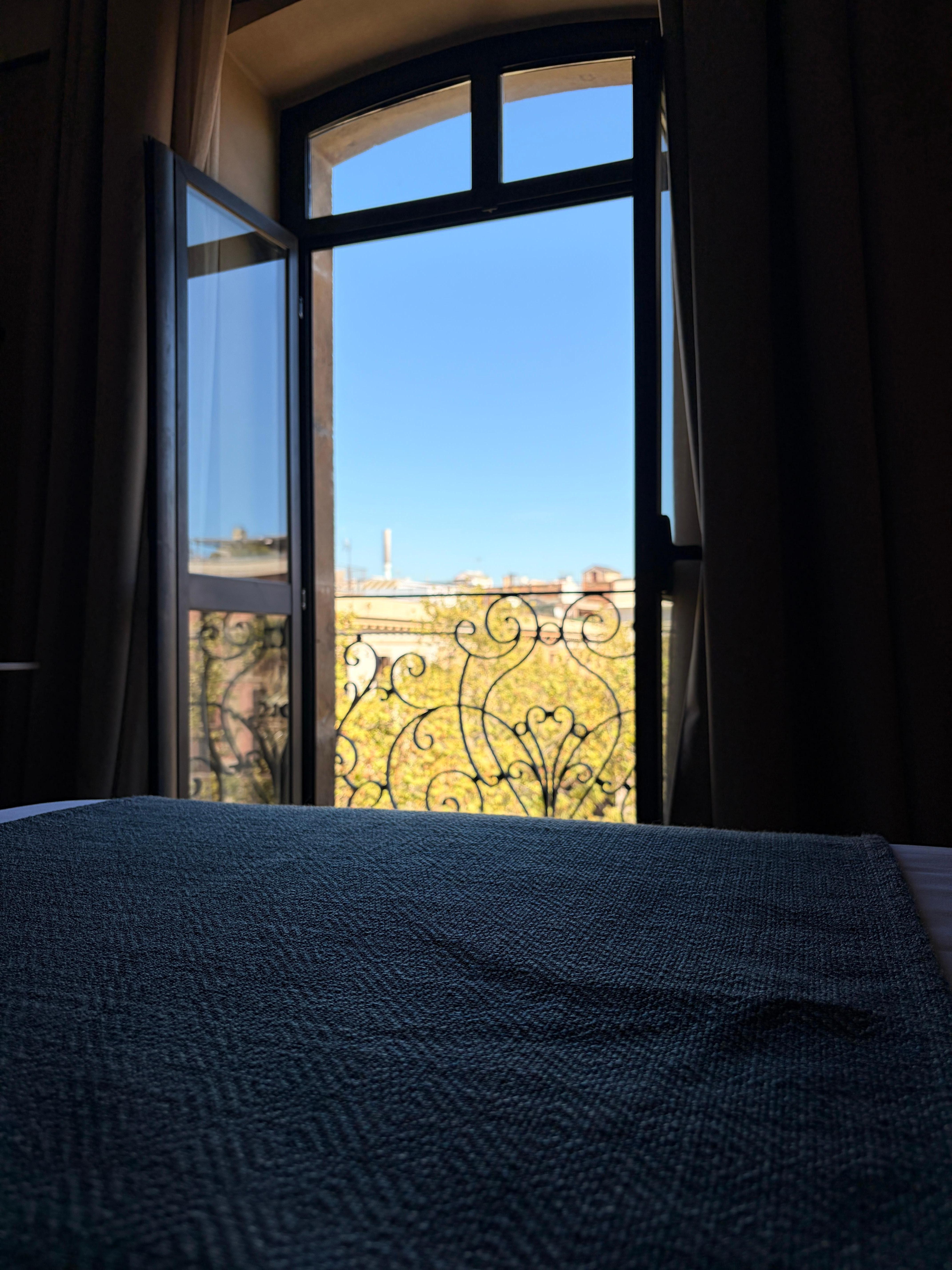 Utsikt från sängen