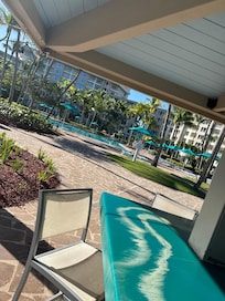 Picture near the pool