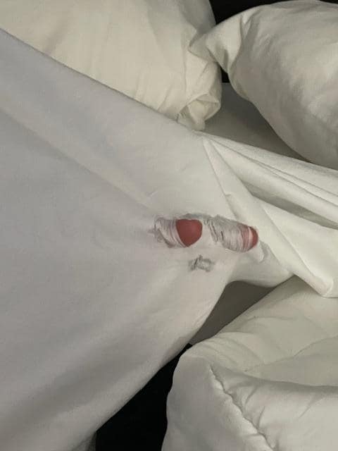 one bed sheet