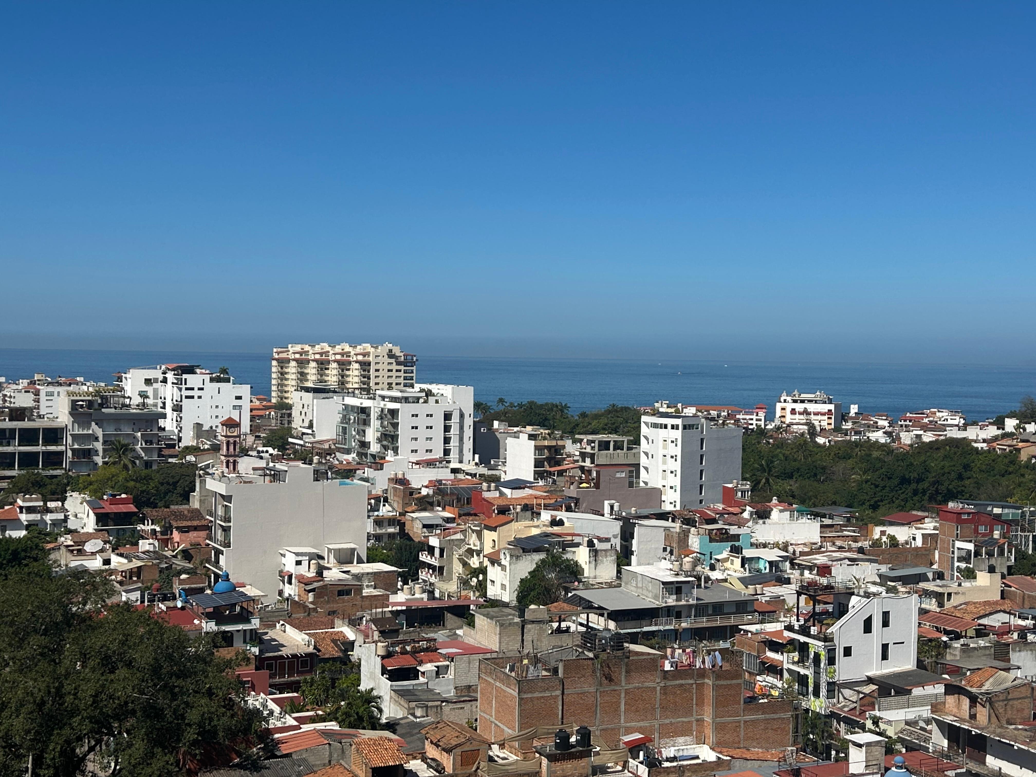 Beautiful views from the roof top deck