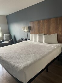 The bed was comfortable.