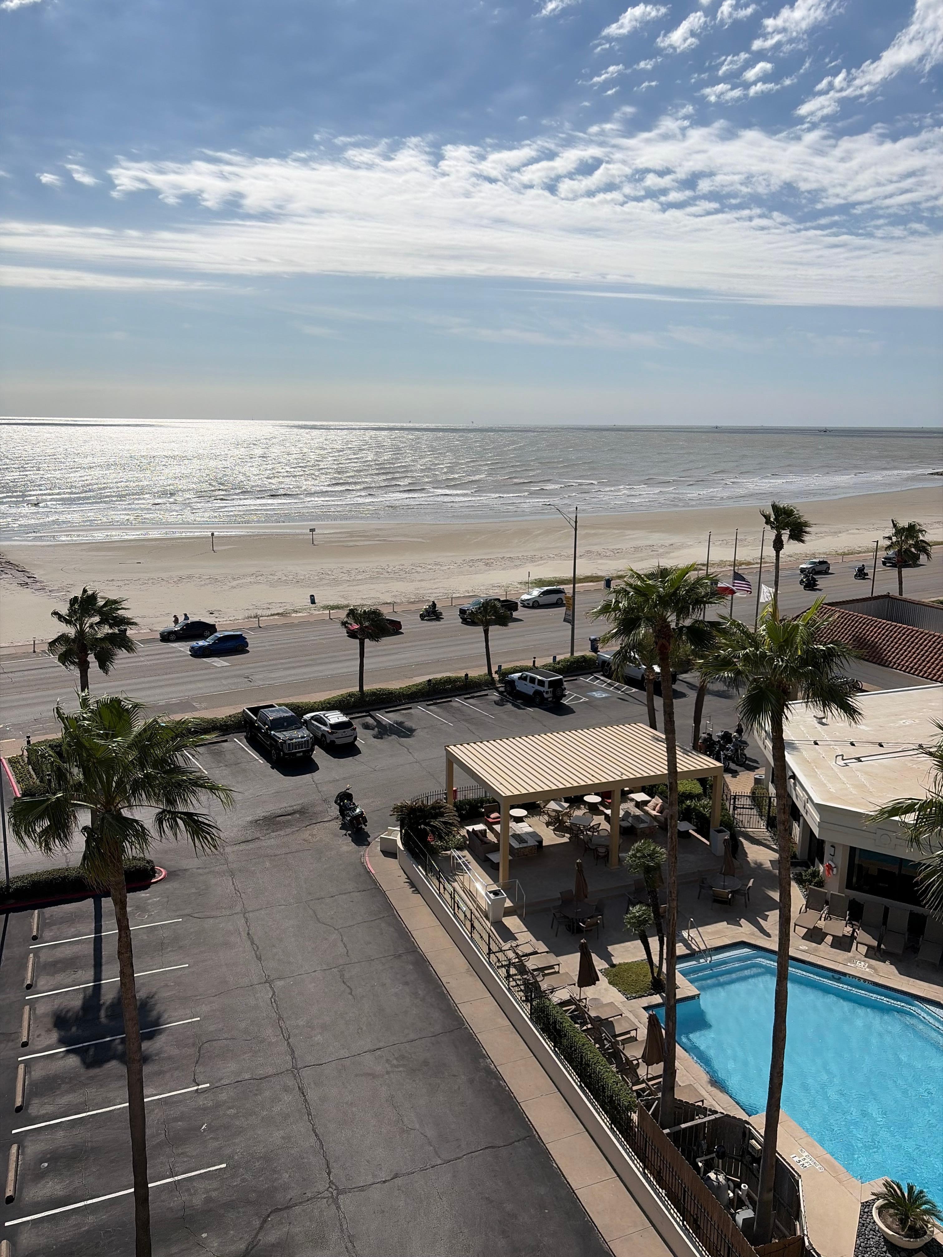 Right view from our balcony