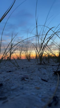 Sunset from the sand dunes at 14th Street