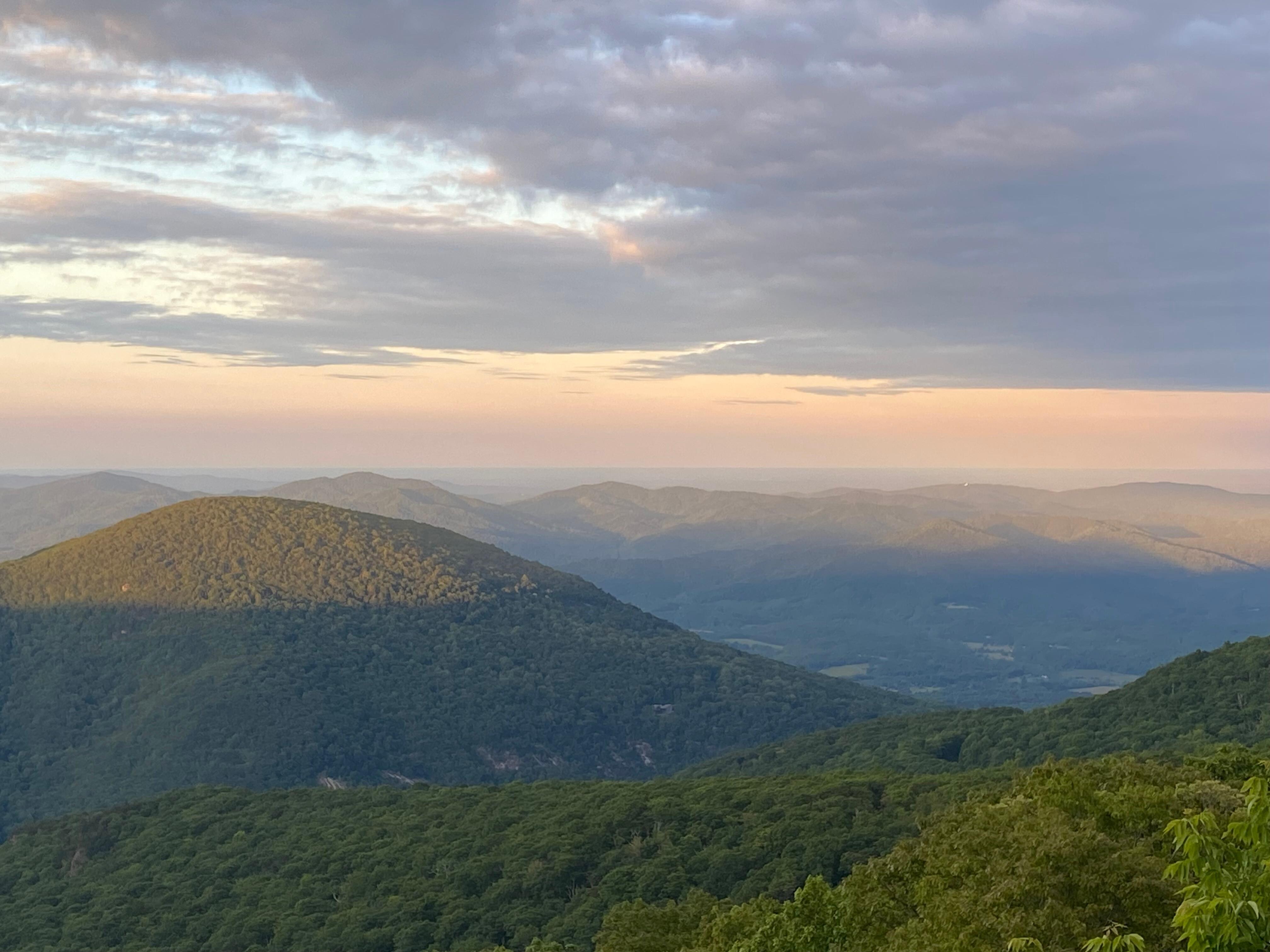 Sunset off the Highlands Leisure Trail