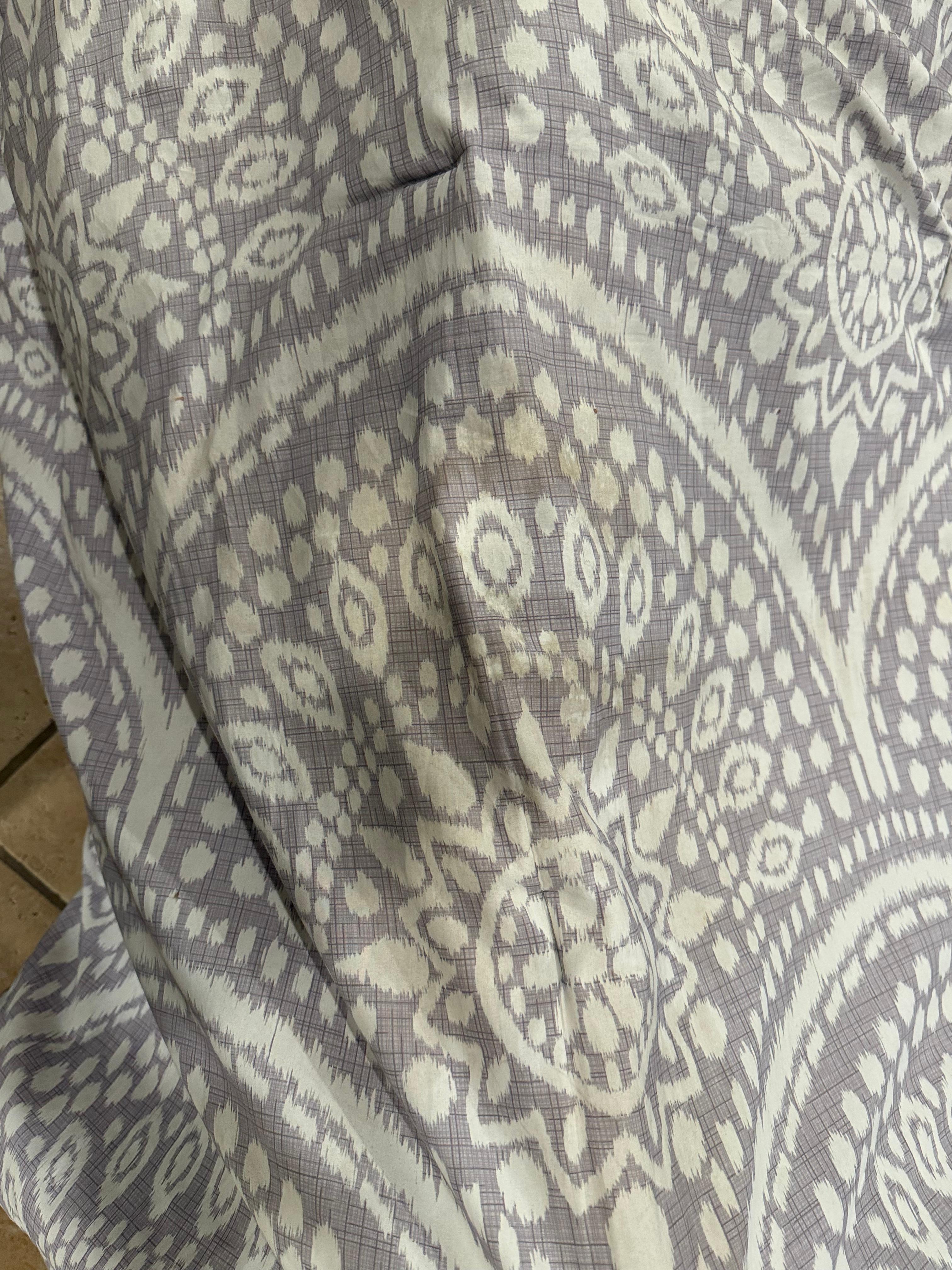 Stained smelly comforter 