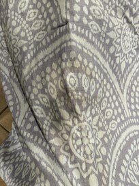 Stained smelly comforter