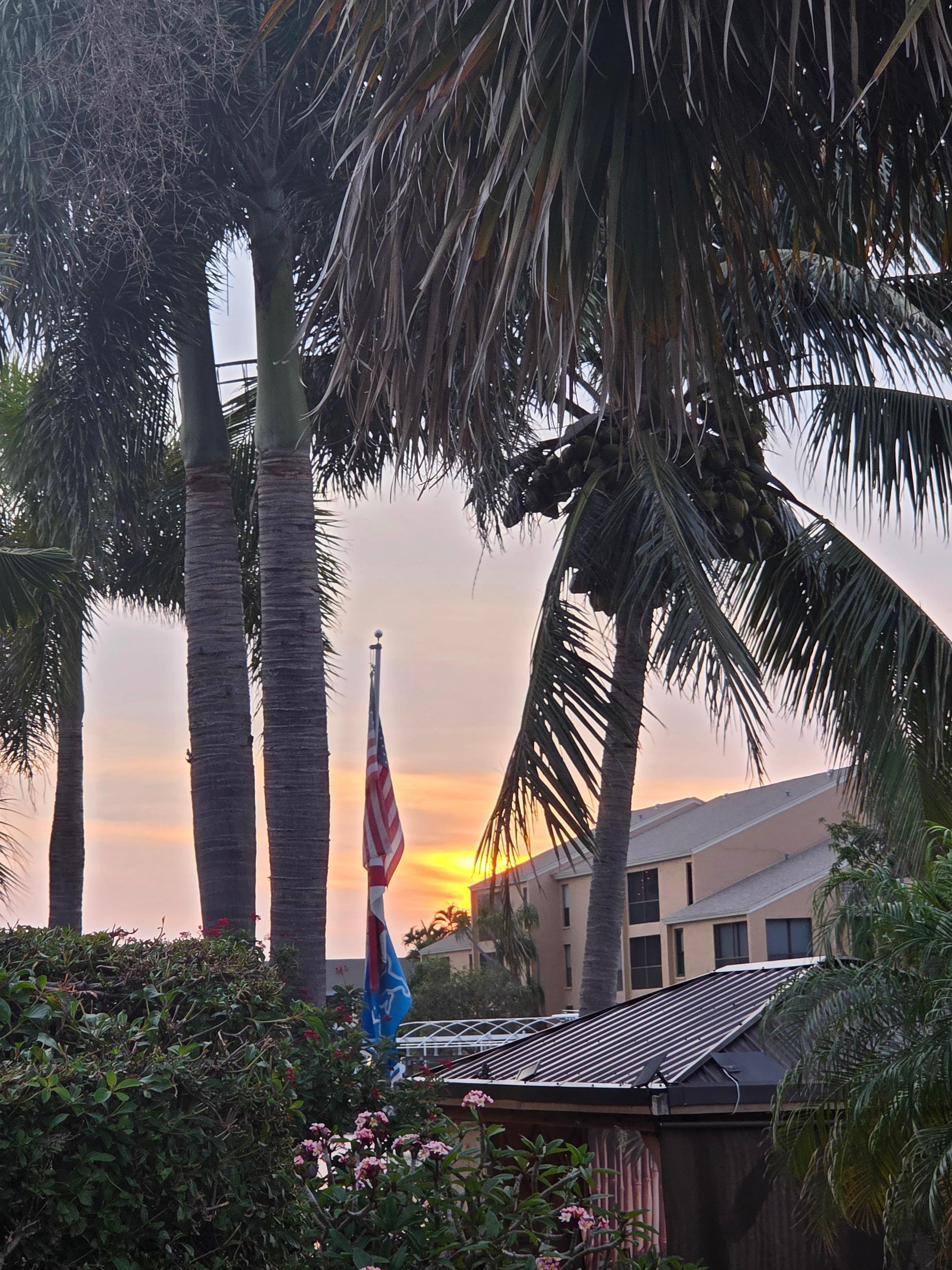 Dockside Sunset on the Canal