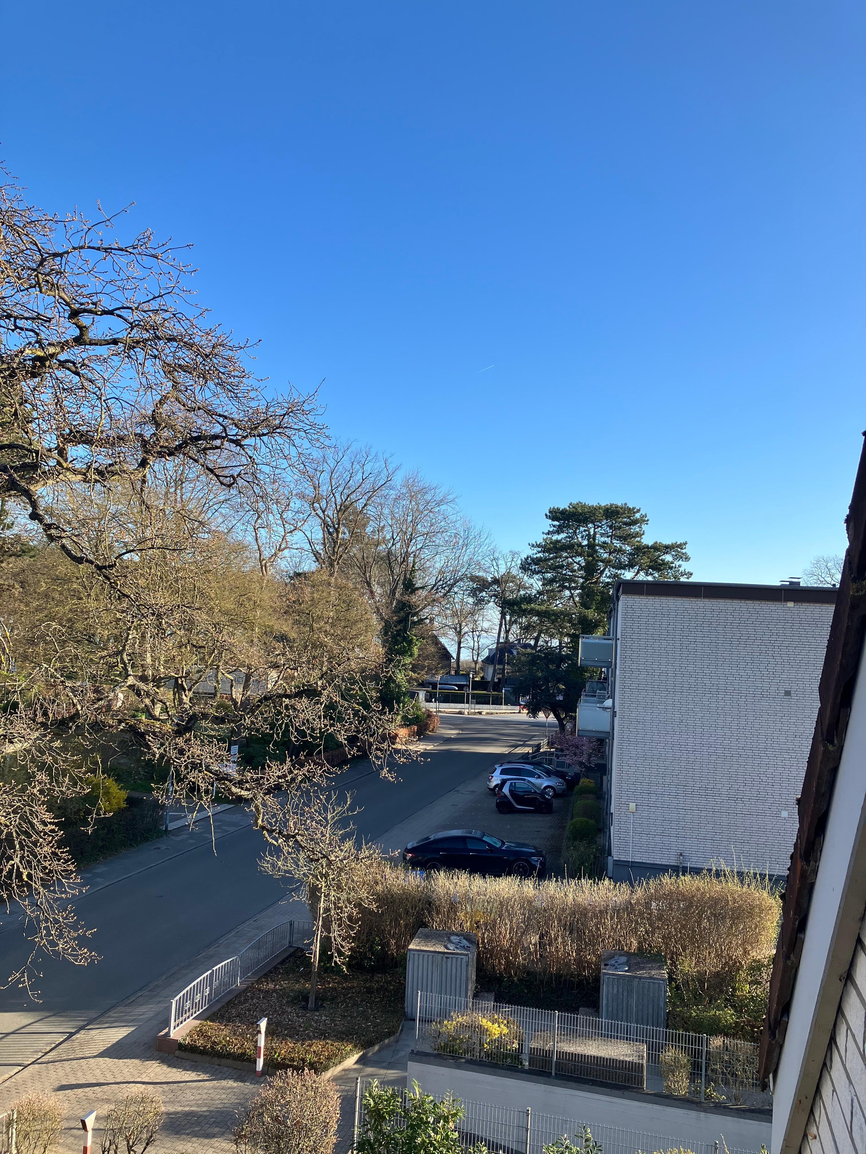 Blick vom Balkon aus Meer.