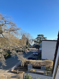 Blick vom Balkon aus Meer.