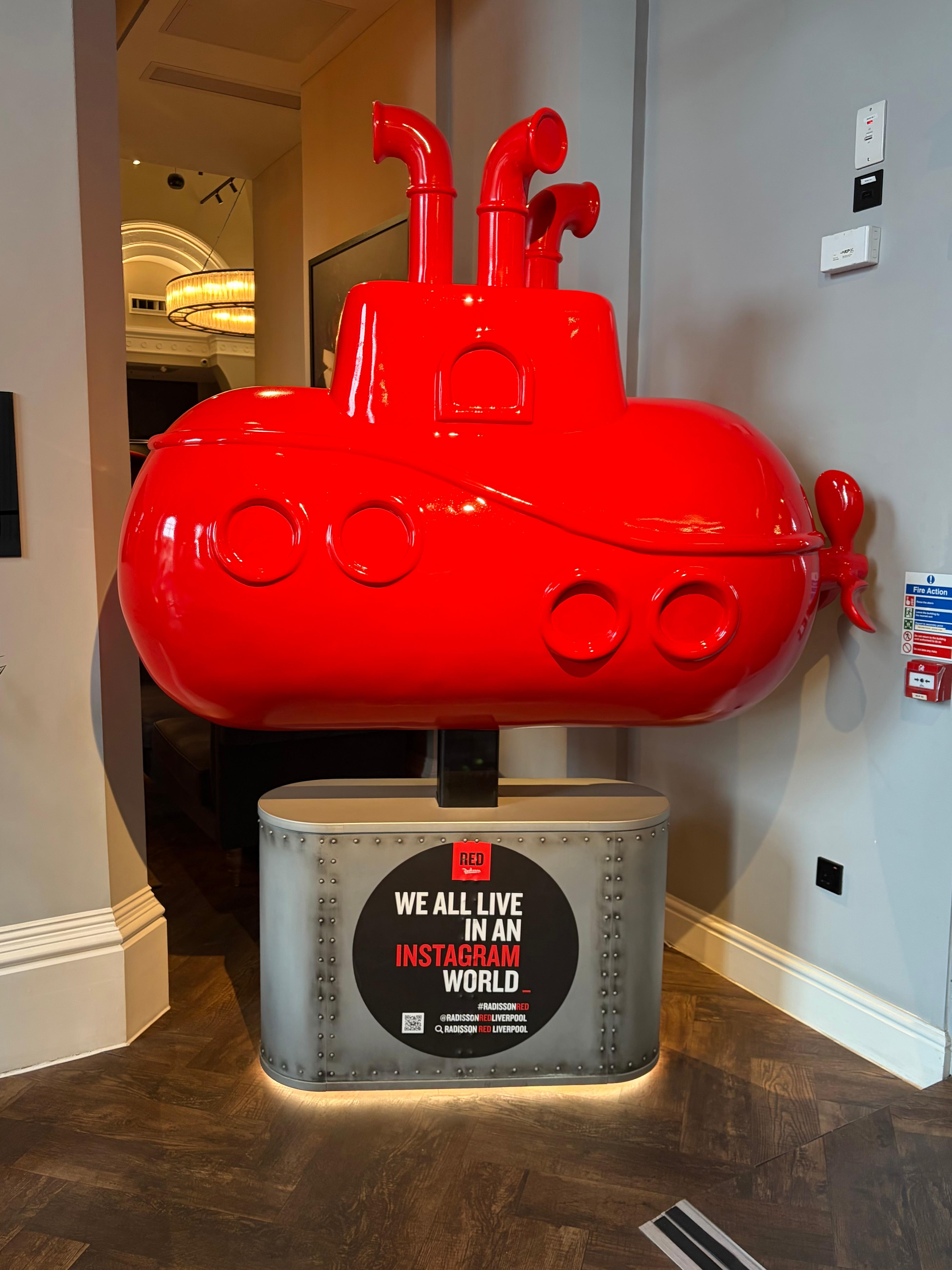 Cool Radisson Red submarine