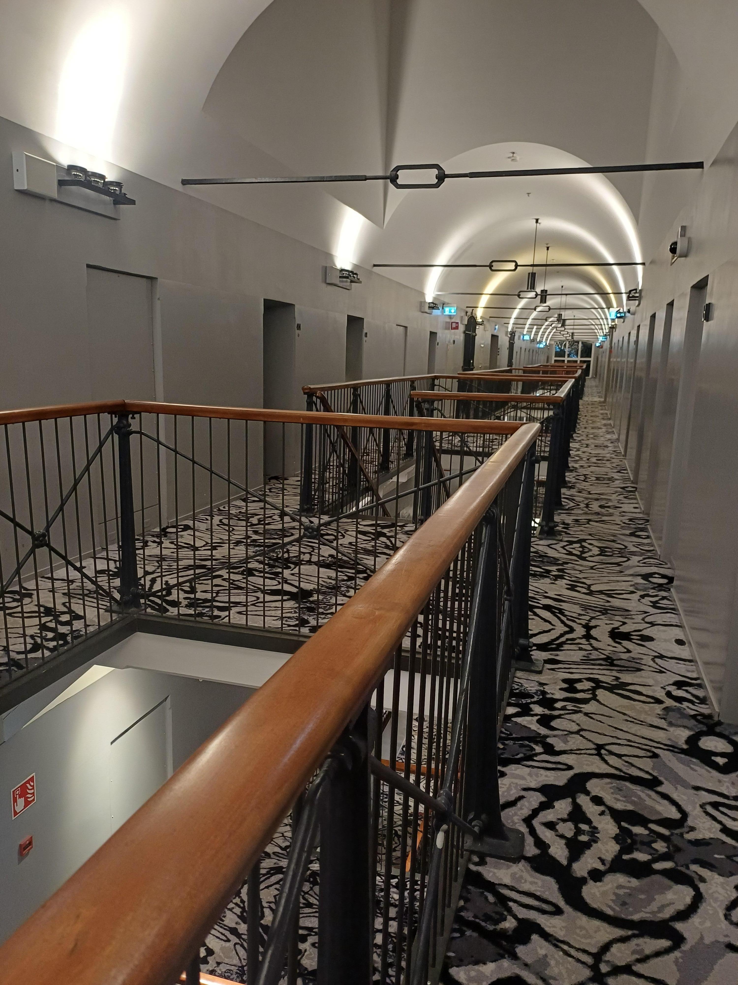 Corridor outside our room