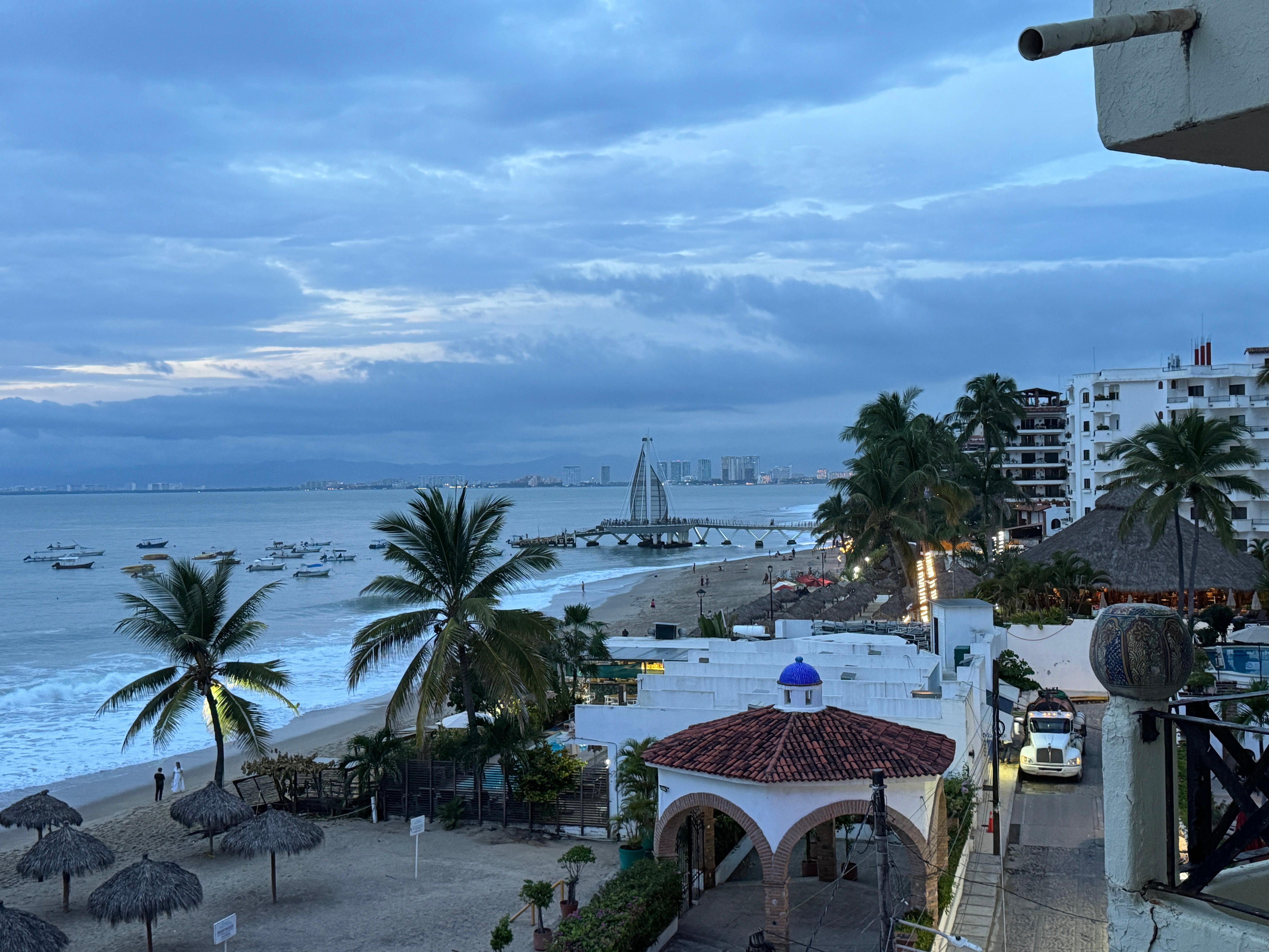 Room balcony view (right)