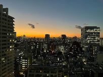 Utsikt från rummet mot Mt Fuji