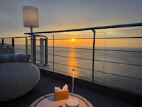 View from the sky deck.