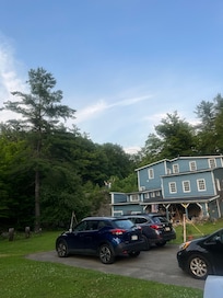 Hiking behind the mill