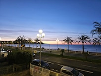 View from the glass doors