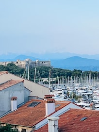 Marina view from kitchen
