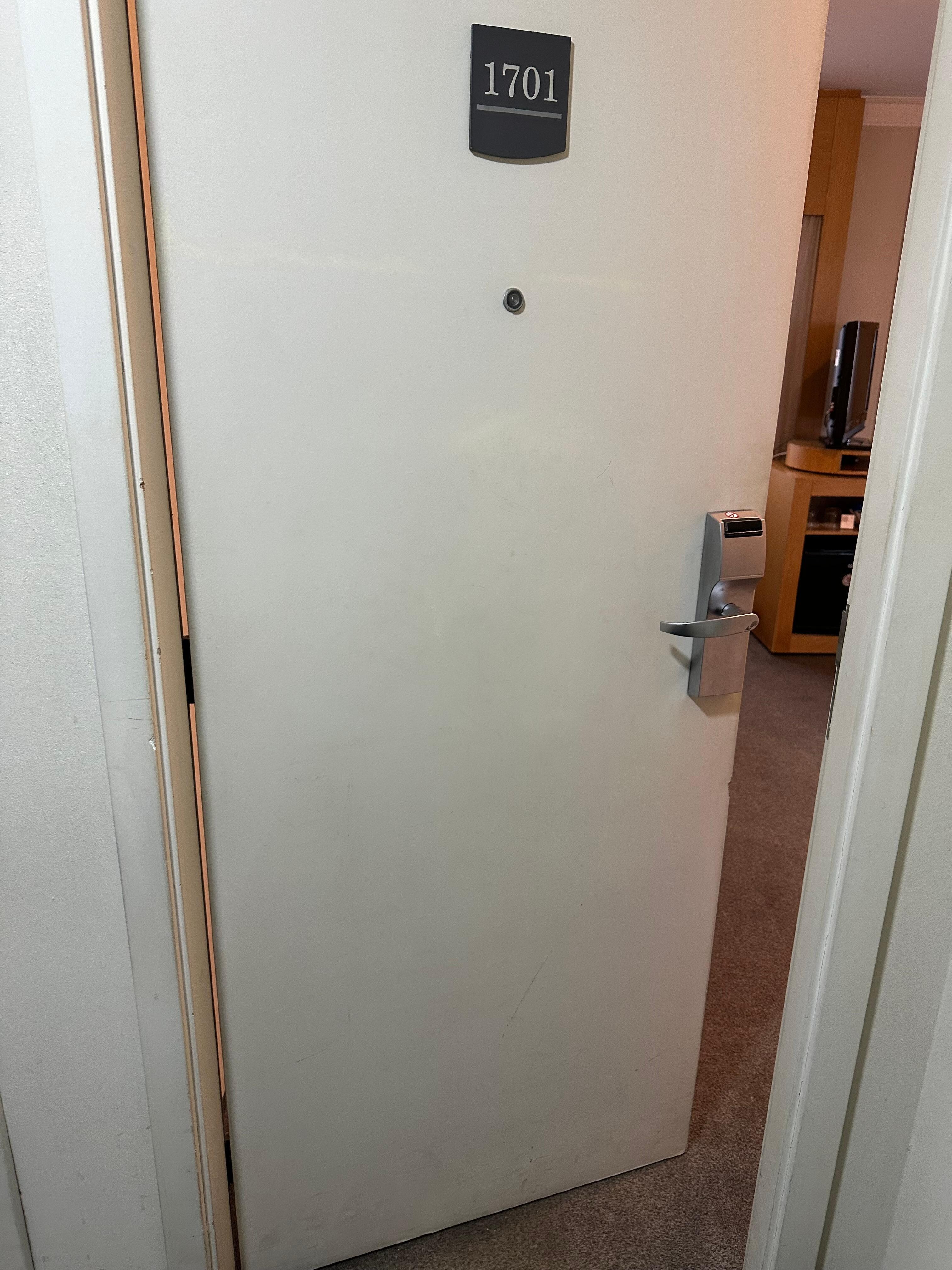 Doors not clean