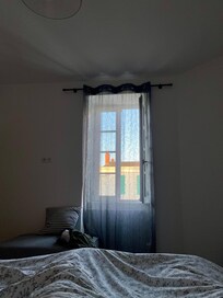 Vu d’une des chambres