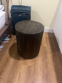 The unit was very nice except this was our chair which I found very uncomfortable being an 81 year-old