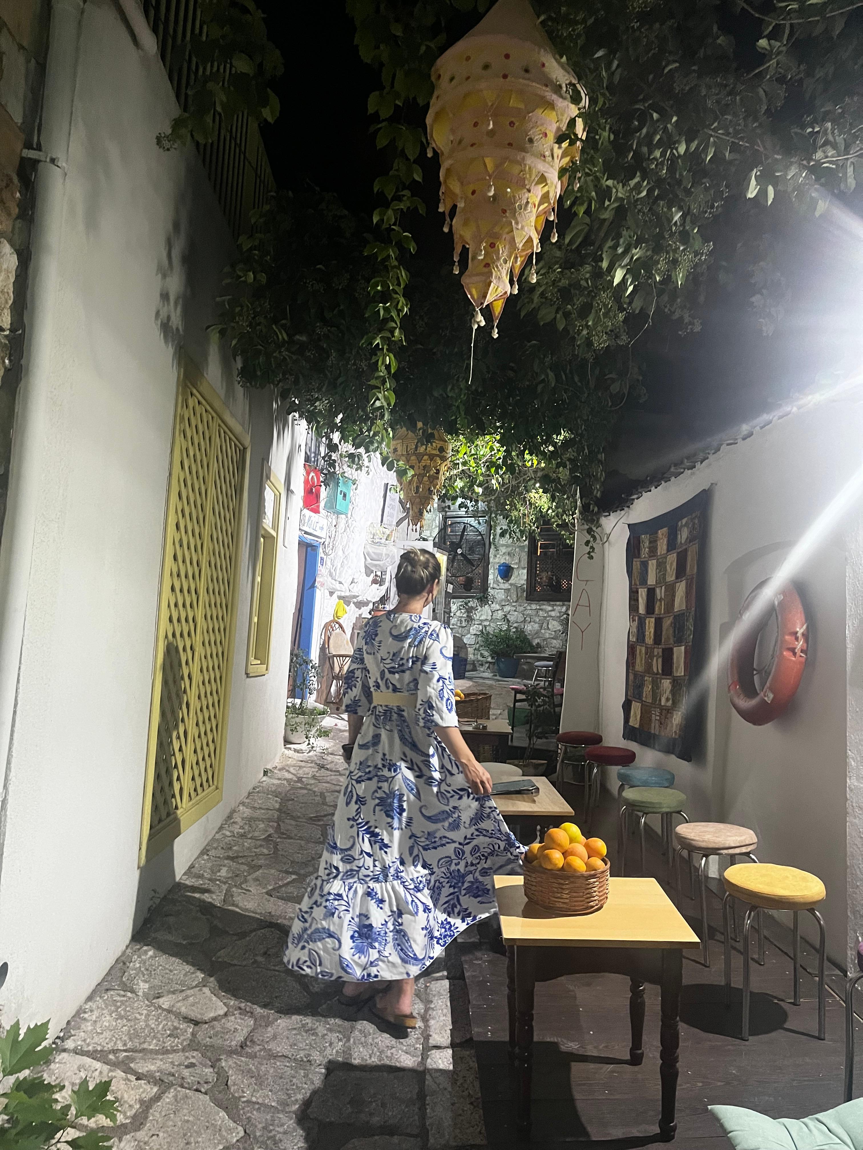 Cute laneways at the doorstep of the hotel. 