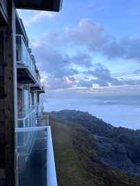 Looking south from balcony