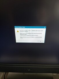 PC Screen Message