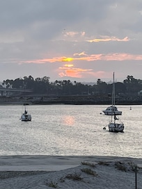 View from the balcony—sunrise