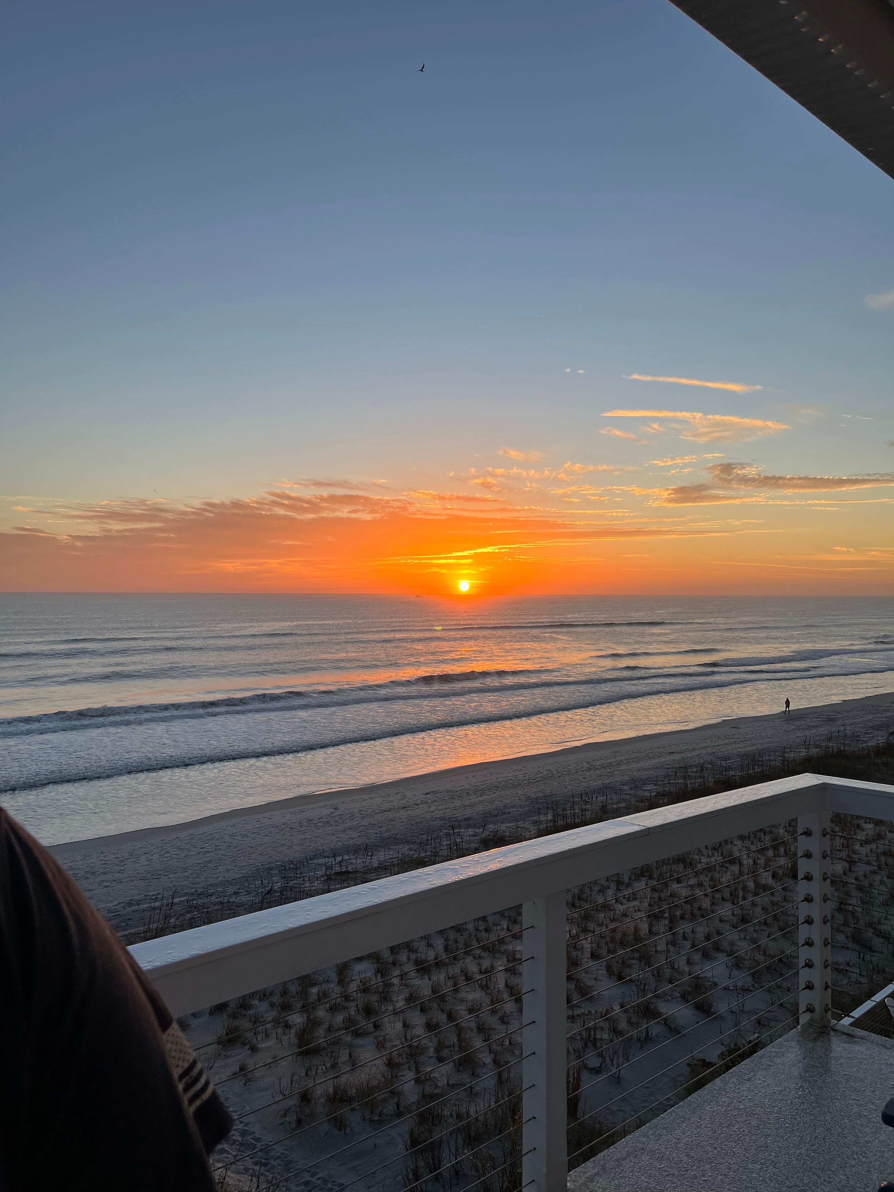 Beautiful sunrises and sunsets every morning and evening was definitely a highlight of our trip. 