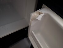 Broken freezer