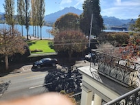 Vista maravilhosa da sacada