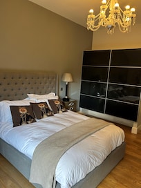spacious bedroom